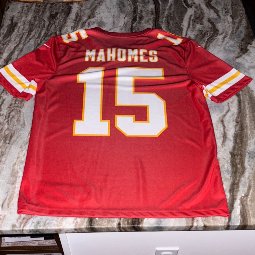 Patrick Mahomes Red Kansas City Chiefs Nike Color Rush Jersey